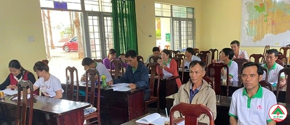 Tập huấn cho Ban quản lý tổ tiết kiệm và vay vốn tại các xã, thị trấn năm 2025